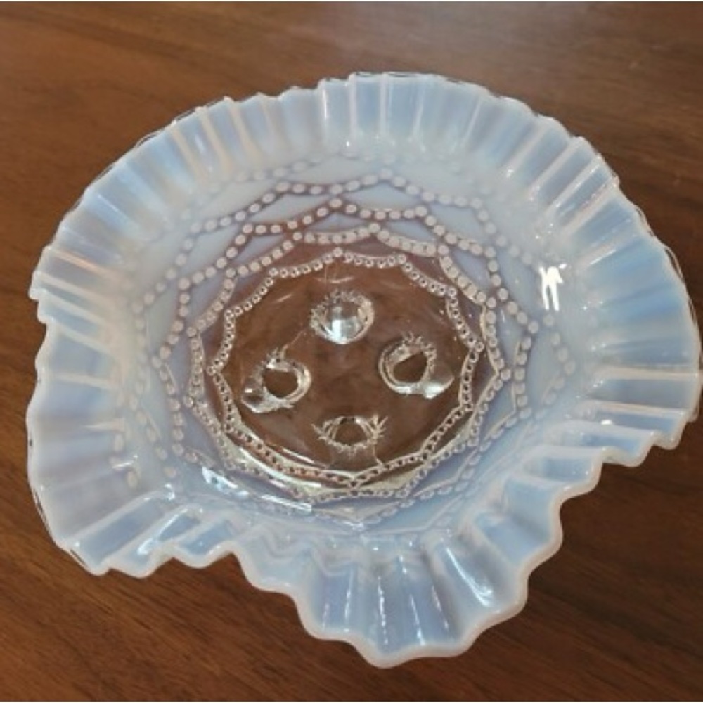 Fenton Glass Decorative Bowl